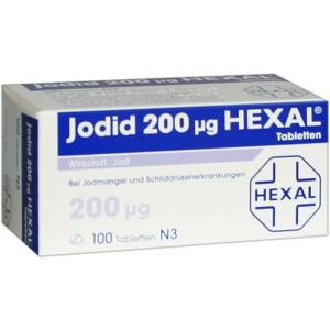 Jodid 200 Hexal, 100 ST