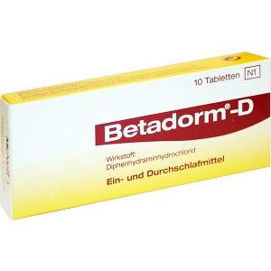BETADORM D, 10 ST