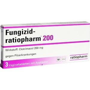 Fungizid-ratiopharm 200mg Vaginaltabletten, 3 ST