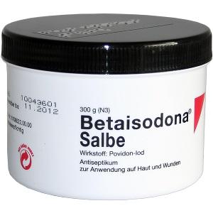 BETAISODONA SALBE TIEGEL, 300 G