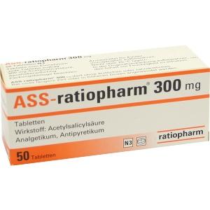 ASS-ratiopharm 300mg, 50 ST