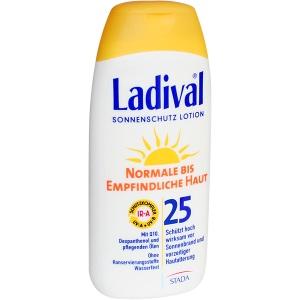 Ladival norm.bis empf.Haut Lotion LSF25, 200 ML