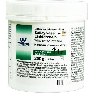 SALICYLVASELINE 2% LICHTEN, 200 G