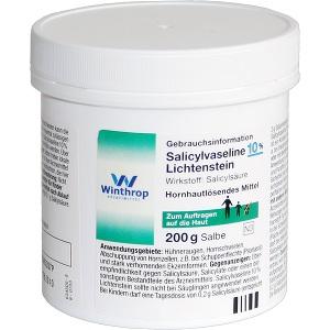 SALICYLVASELINE 10%LICHTEN, 200 G