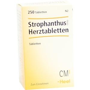Strophanthus comp.-Herztabletten, 250 ST