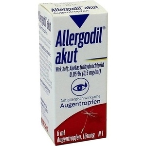 Allergodil akut Augentropfen, 6 ML
