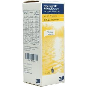 Paracetamol - CT Fiebersaft, 100 ML