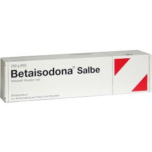BETAISODONA SALBE TUBE, 250 G