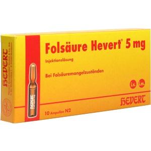 Folsäure Hevert 5mg, 10 ST