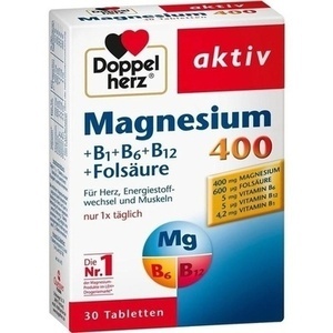 Doppelherz Magnesium 400mg, 30 ST