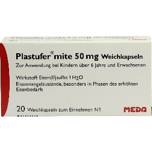 PLASTUFER MITE 50 mg, 20 ST