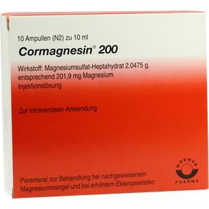 CORMAGNESIN 200, 10x10 ML