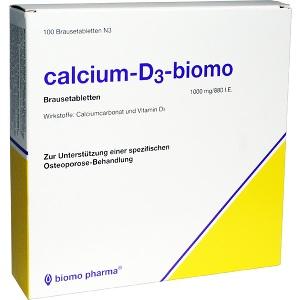 calcium-D3-biomo Brausetabletten, 100 ST