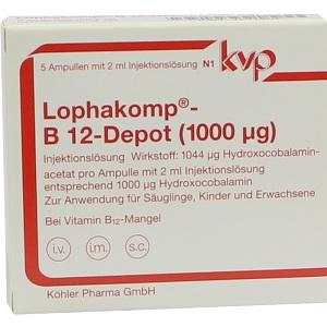 Lophakomp B12-Depot 1000mcg, 5x2 ML