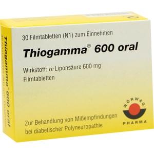 THIOGAMMA 600 ORAL, 30 ST