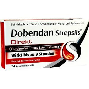 Dobendan Strepsils Direkt Flurbiprofen 8.75mg LUT, 24 ST