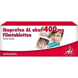 Ibuprofen AL akut 400mg Filmtabletten, 20 ST