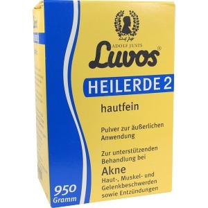 Luvos Heilerde 2 hautfein, 950 G