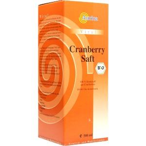 Cranberry 100% Direktsaft Bio, 500 ML