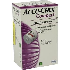 Accu-Chek Compact Teststreifen, 50 ST
