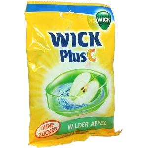 WICK Plus C Wilder Apfel ohne Zucker, 75 G