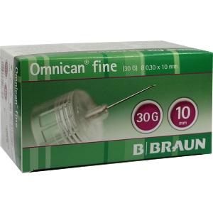 OMNICAN fine Penkan. 30G 0.30X10mm, 100 ST