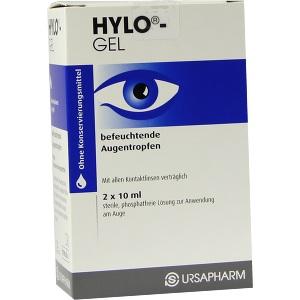 HYLO-GEL, 2X10 ML