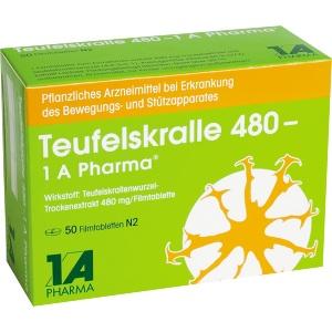 Teufelskralle 480 - 1 A Pharma, 50 ST