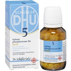 Biochemie DHU 5 Kalium phosphoricum D 6 Karto, 200 ST