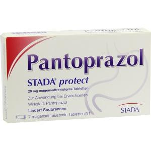 Pantoprazol STADA protect 20mg magensaftres.Tabletten, 7 ST