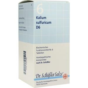 BIOCHEMIE DHU 6 Kalium sulfuricum D 6 Tabletten, 420 ST