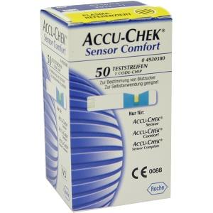 Accu Chek Sensor Comfort Plasma Teststreifen, 50 ST