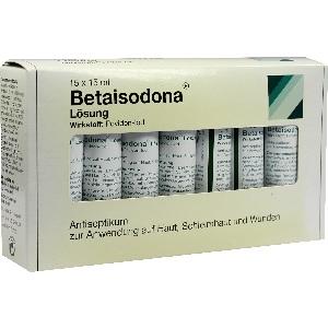 Betaisodona Lösung standardisiert Bottle Pack, 15x15 ML