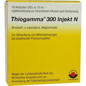 THIOGAMMA 300 INJEKT N, 10x10 ML