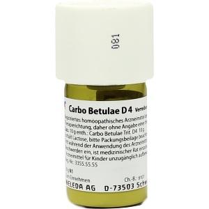 Carbo Betulae D4, 20 G