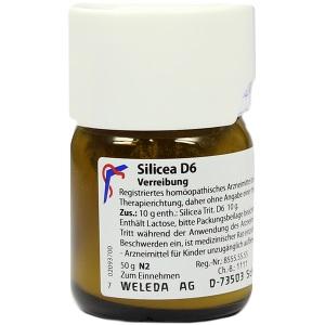Silicea D6, 50 G