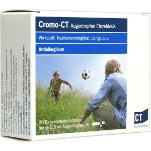 cromo - ct Augentropfen Einzeldosis, 20x0.5 ML
