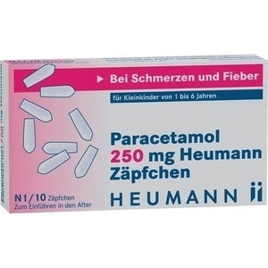 Paracetamol 250mg Heumann, 10 ST
