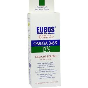 EUBOS Empfindliche Haut Omega 3-6-9 Gesichtscreme, 50 ML