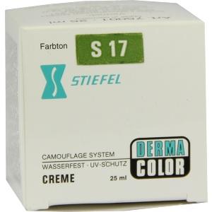 DERMACOLOR CAMOUFLAGE S17 GREEN, 25 ML