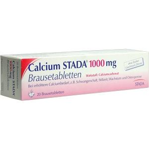 Calcium STADA 1000mg Brausetabletten, 20 ST
