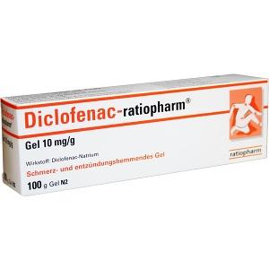 Diclofenac Ratiopharm Gel, 100 G