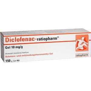Diclofenac Ratiopharm Gel, 150 G