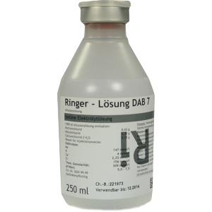 Ringer-Lösung DAB 7 Plastik, 250 ML
