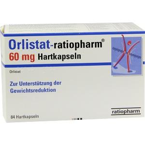 Orlistat-ratiopharm 60 mg Hartkapseln, 84 ST
