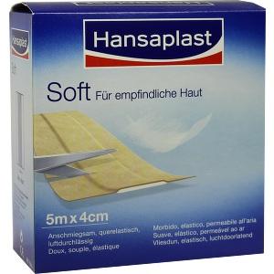Hansaplast Soft 5mx4cm Rolle, 1 ST