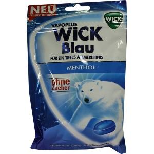 WICK Blau ohne Zucker, 72 G