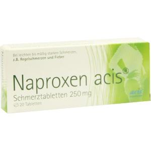 Naproxen acis Schmerztabletten, 20 ST