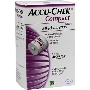 ACCU-CHEK Compact Teststreifen, 51 ST