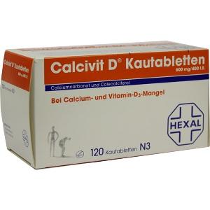 Calcivit D Kautabletten, 120 ST